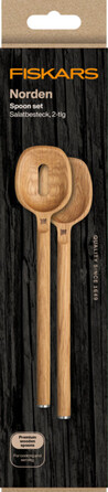 Набор для деревянного салата Fiskars Norden, 2 предмета