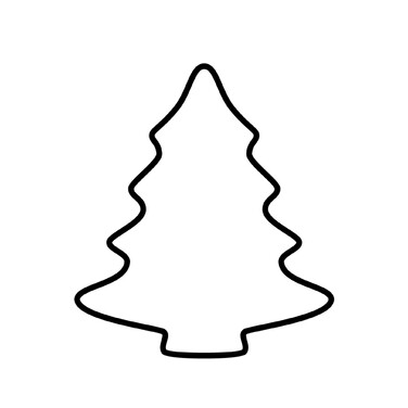 Формочка для печива металева Різдвяна ялинка 7 см Kaiser