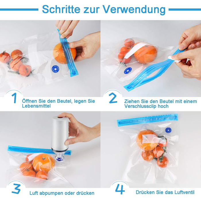 Вакуумные пакеты 20 пакетов 30 x 34 см sinzau