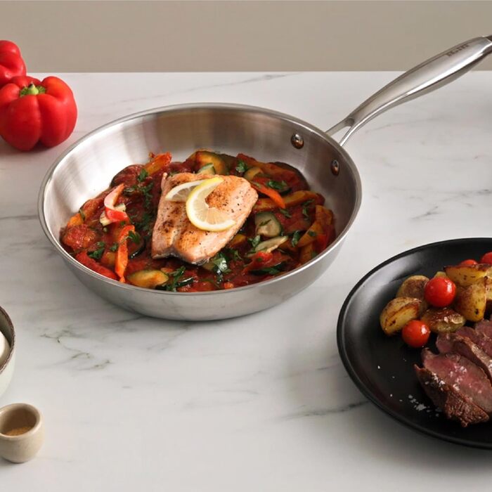 Сковорода тришарова 26 см, нержавіюча сталь Ibili