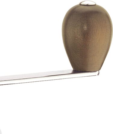 Ручна кавомолка Zassenhaus BRASILIA Темний морений бук 12 x 12,5 x 20 см для помелу кавових зерен Плавне регулювання помелу з оригінальною шліфувальною машиною Zassenhaus