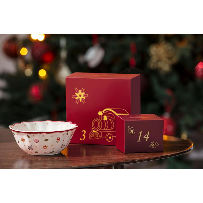 Набір столового посуду на 2 персони, 24 предмети в подарунковій упаковці. Адвент-календар Toy's Delight Villeroy & Boch