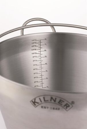 Каструля для консервування 8 л нержавіюча сталь Kilner