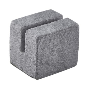 Меню-холдер 3*2.5*2.5 см, мармуровий, сірий, GenWare