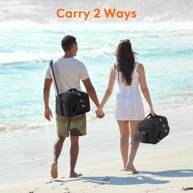 Сумка-холодильник 23 л черный Lifewit