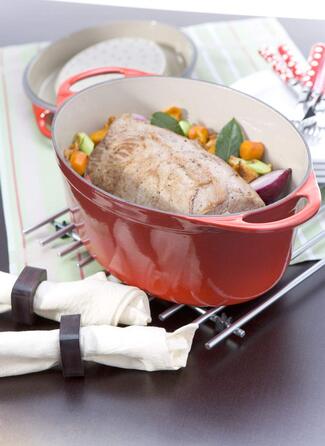 Каструля для запікання дофу 32 см вишнева Le Creuset