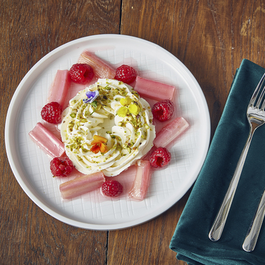 Тарелка презентационная 20*2.2 см с низким вертикальным бортом, Incise Porcelain Lavara, GenWare