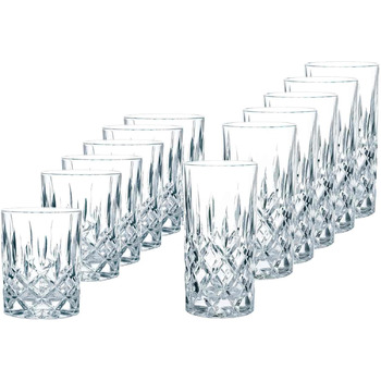 Набір з 12 барних склянок для віскі та лондринків, Noblesse Nachtmann