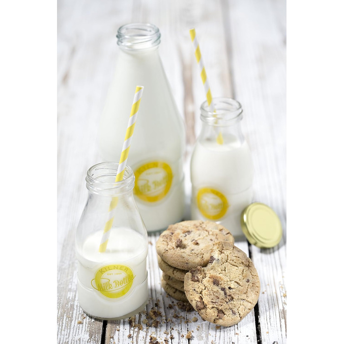 Пляшка для молока 568 мл, кругла Kilner