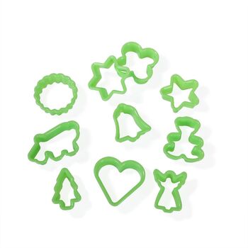 Набор форм для печенья и выпечки Fissman 10 мини формочек (7468)