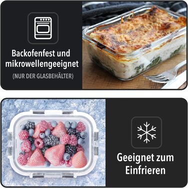 Набор из 10 пищевых контейнеров с крышками GOOD FOR YOU