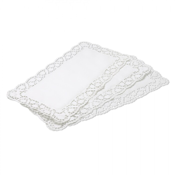 Набір паперових одноразових декоративних серветок під торт 6 штук Pâtisserie Kaiser