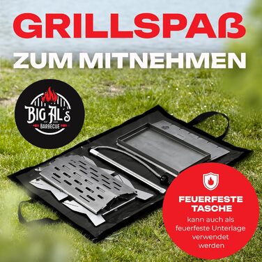 Складний гриль для барбекю BigAL's BBQ