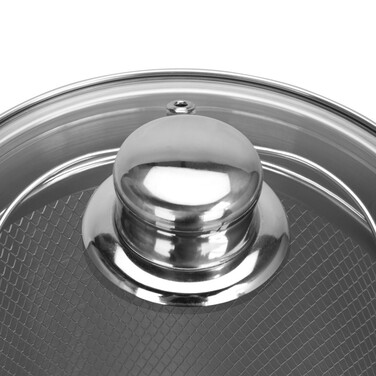Каструля Fissman CAPELLINI зі вставкою-пароваркою та скляною кришкою16x21 см 3,5 л нержавіюча сталь (5369)