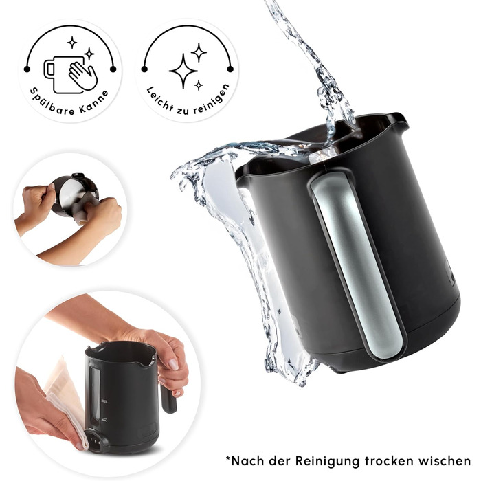 Турецька кавоварка ємність 5 чашок, 535 Вт KARACA