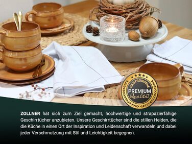 Набір кухонних рушників з 5 предметів 50 х 70 см ZOLLNER