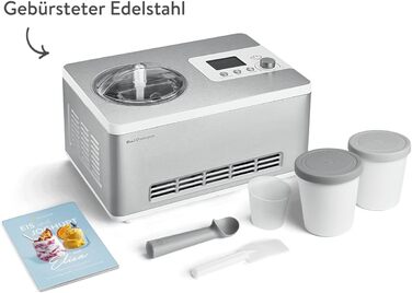 Мороженица и йогуртница 2,0 л. с самоохлаждающимся компрессором 180 Вт Springlane Kitchen