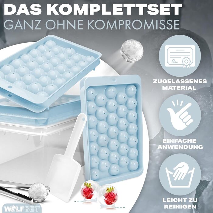 Набір для приготування льодяних кульок Wolfset