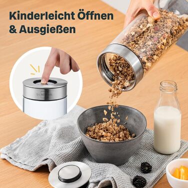 Банка для зберігання з кришкою 6 предметів SILBERTHAL