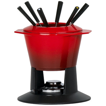 Набір для фондю, вишневий Le Creuset
