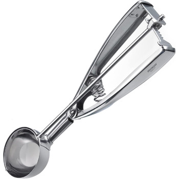Ложка для морозива Westmark/ложка для морозива, з ручкою щипців, довжина 21,8 см, нержавіюча сталь, професійна, срібло, 62942270 (6 см)