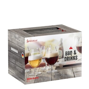 Набір келихів для пива Tulip 475 мл, 6 предметів BBQ Drinks Spiegelau