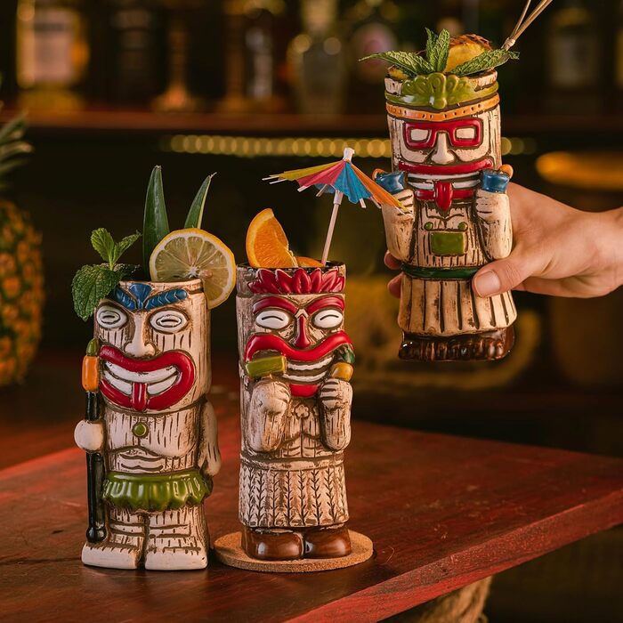 Коктейльні склянки у гавайському стилі USEEKRIL