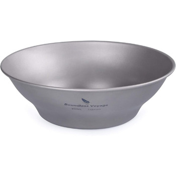 Титанова миска для кемпінга 800 мл. iBasingo