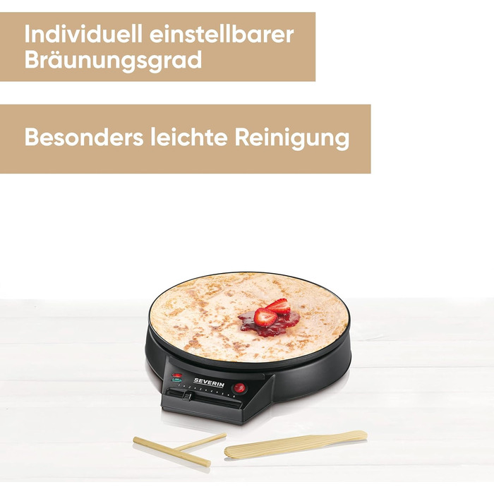 Блинница 30 см черная Severin