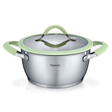 Каструля зі скляною кришкою 20 см 2,3 л VIVA Fissman