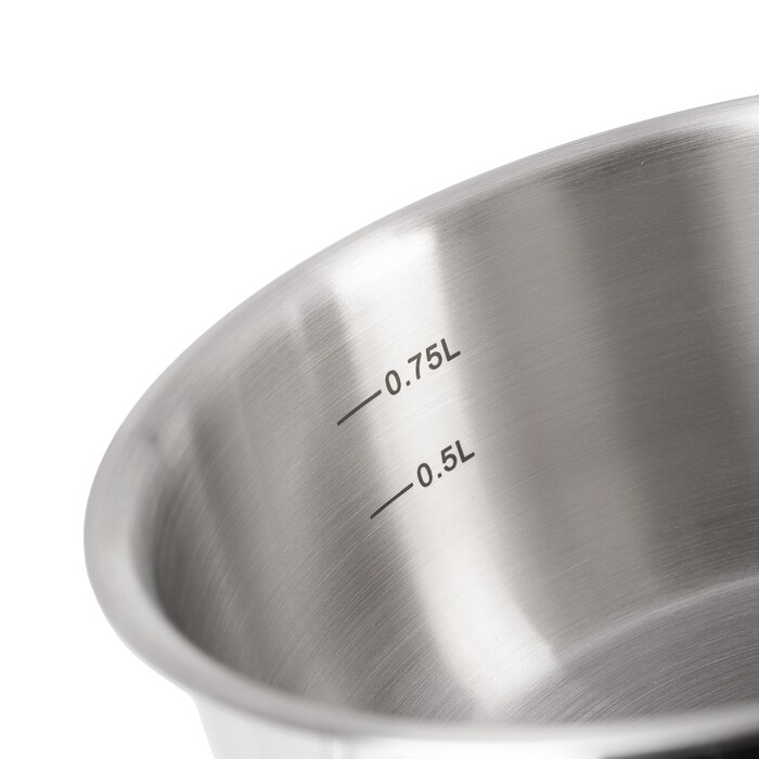 Набір посуду зі скляними кришками 6 предметів FLORY Fissman