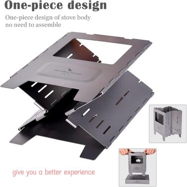 Титановая дровяная печь Boundless Voyage