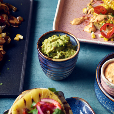 Соусник 7.3*h 7 см, 160 мл, синий, Terra Porcelain Aqua Blue, GenWare