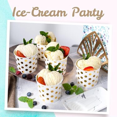 Набір паперові стаканчики для морозива 50 шт. 325 мл MATICAN