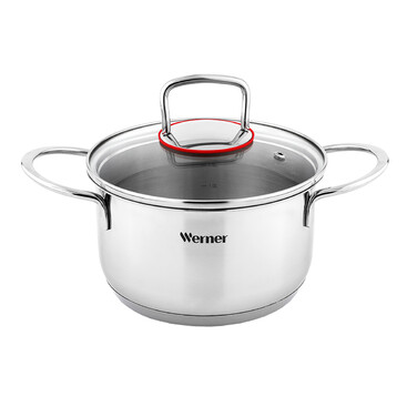 WERNER Каструля COMO 18х9,5см/2,4л 50169 GIPFEL