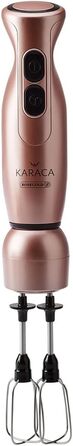 Спіральна овочерізка 4 в 1 набір рожеве золото KARACA