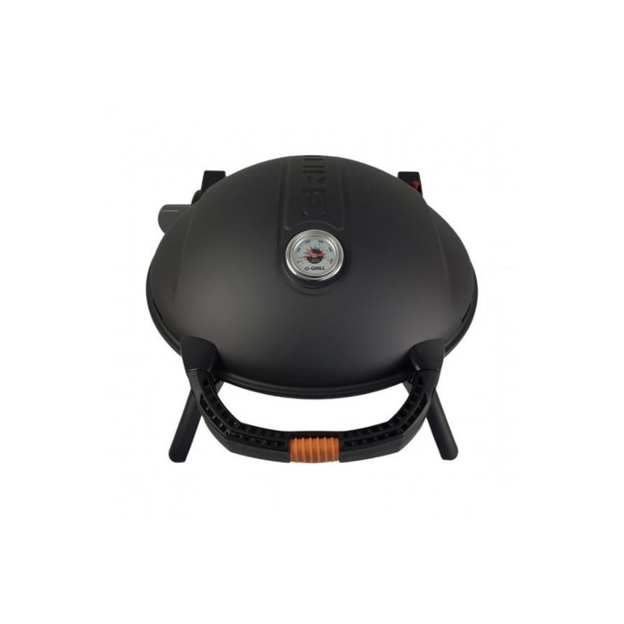 КОМПЛЕКТ Портативный переносной газовый гриль O-GRILL 900, черный+шланг в подарок! Код: 011682