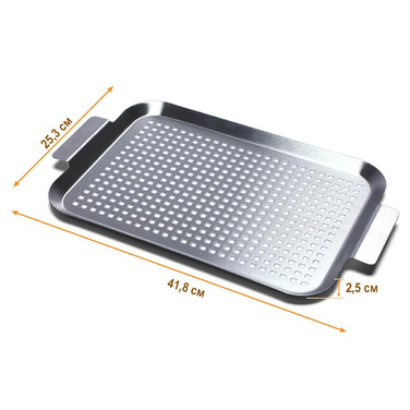 Перфорований вок-деко 41,8 x 2,5 x 25,3 см GRILLI 777625 Код: 013399