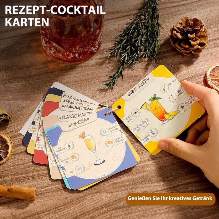 Набор бокалов и камней для виски 8 гранитные охлаждающие камни для виски Afomida