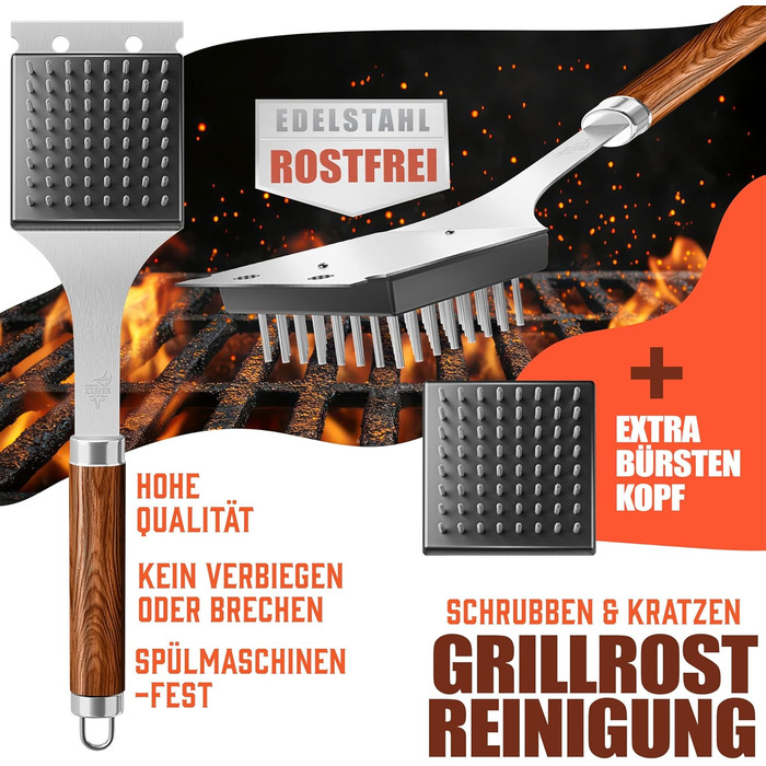 Набір столових приборів для гриля 37 предметів KESSER