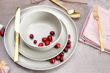 Набор из 6 суповых тарелок 18,5 см Konsimo