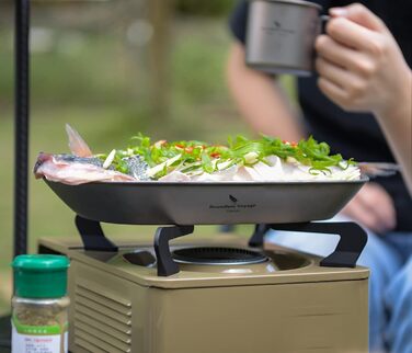 Титанова сковорода для кемпінгу Boundless Voyage Ti1114T