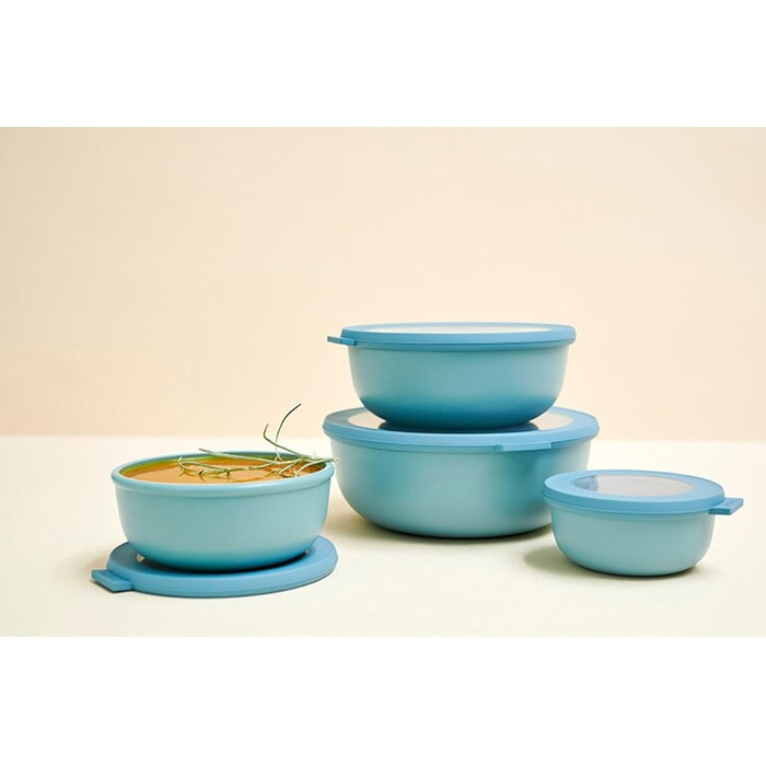 Контейнер для зберігання продуктів 2000 мл з кришкою, рожевий Cirqula Mepal