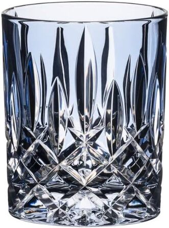 Кольорові келихи для віскі в індивідуальній упаковці, чашка для віскі з кришталевого скла, 295 мл, (світло-блакитна)