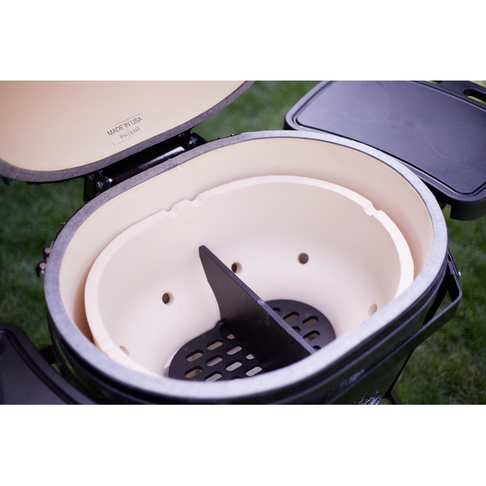 Керамический угольный гриль Primo Large Oval All in One PGCLGCG Код: 004193