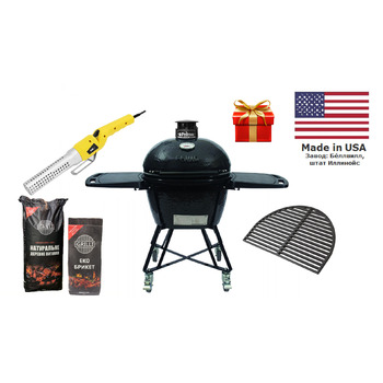 Керамический угольный гриль Primo Large Oval All in One PGCLGCG Код: 004193