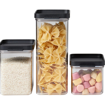 Банки для зберігання з кришками 3 шт Mepal