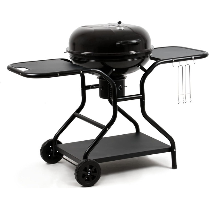 Гриль для барбекю 57 см з полицею та решіткою BBQ-Toro