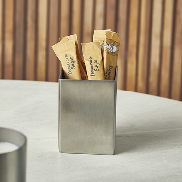 Підставка 5*6.8 см для пакетованого цукру, Stainless Steel, GenWare