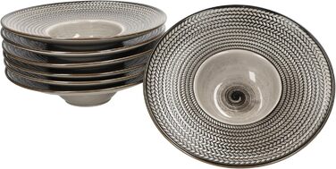 Набір із 6 тарілок для пасти 26 см MÄSER